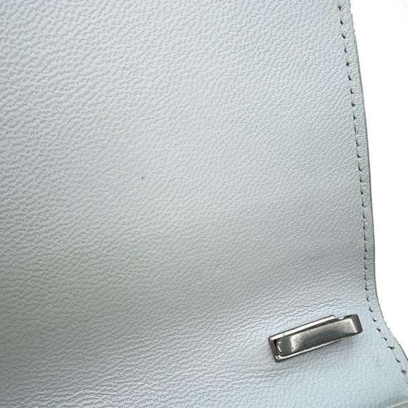 BALENCIAGA Chain Shoulder Bag Everyday Leather 593785 White - Picture 6 of 12